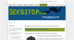 Desktop Screenshot of dekostop.ch